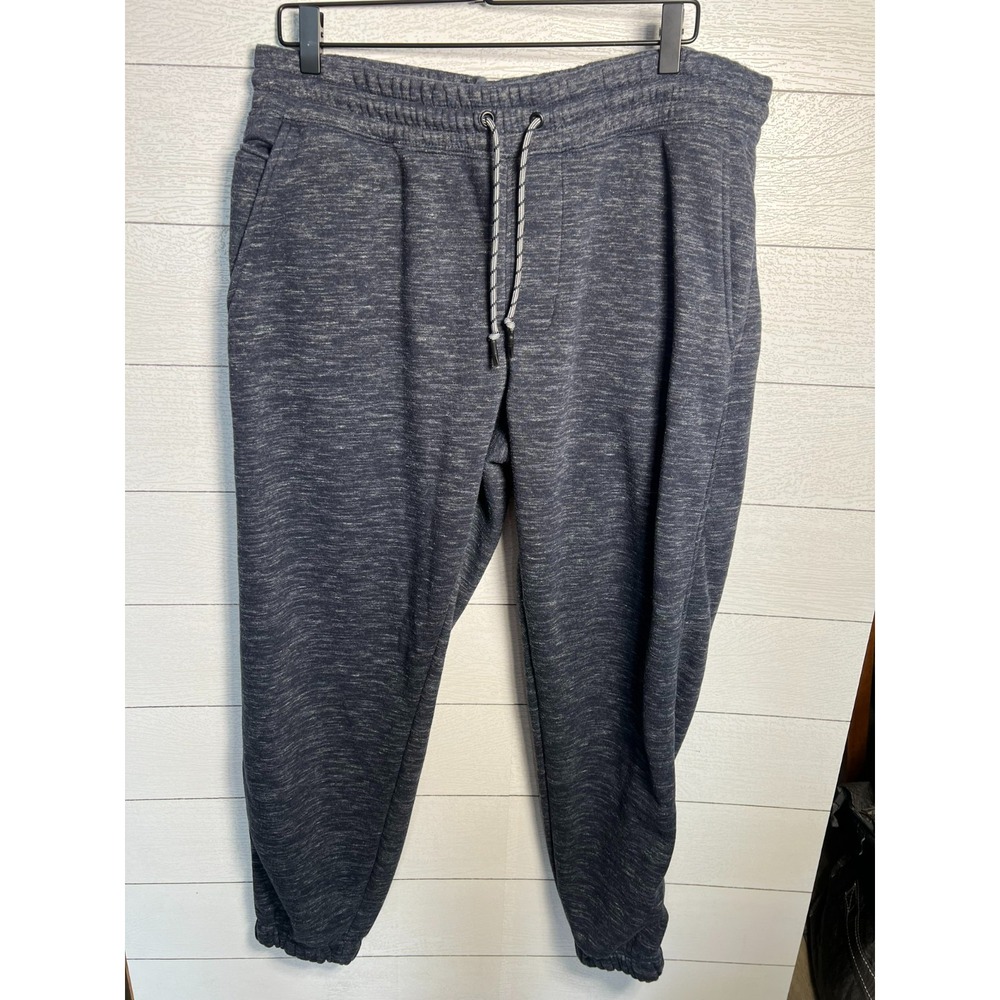 Weatherproof Vintage Mens XL Jogger Sweatpants Dark Grey Fleece Pants 36x30